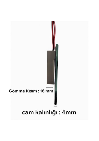 Mobilya Gömülü 12v El Kaydırma Sensörlü Aydınlatma Anahtarı 12v Elektrik Anahtarlar