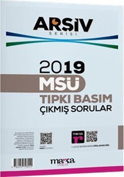 2019 Msü Arşiv Serisi Tıpkı Basım Çıkmış Sorular Tamamı Video ...