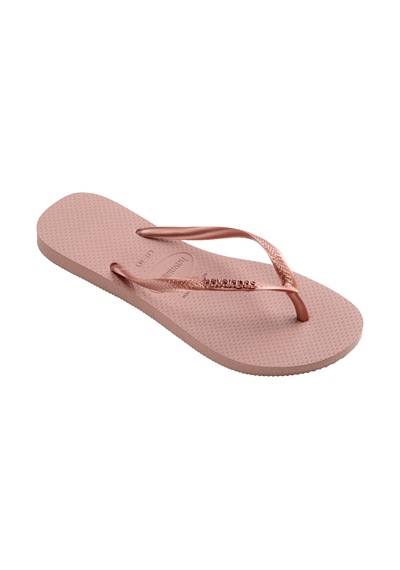 Havaianas Slım Logo Metallıc Kadın Terlik 4119875 Açık Pembe