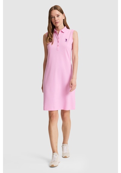 U.s. Polo Assn. Kadın Pembe Elbise Örme 50323571-vr041