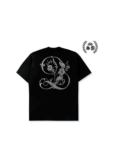 Startmore Supertee Şekilli Y2k Vintage Tee Tshirt Siyah