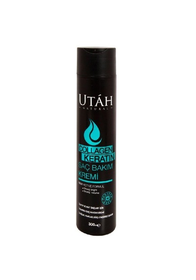 Utah Argan Oil Collagen Keratın Saç Bakım Kremi 300 ML