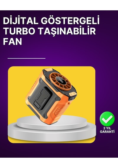 100 - 705 - Kademeli Hız Ayarlı Tnabilir Bel Ve - Spt-gld - Boyun Fanı