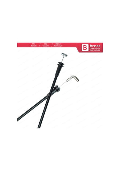 Man Tga Tgx Tgl Tgs Kamyon için Ön Kapı İç Açma Teli 81626800132 N11.9039