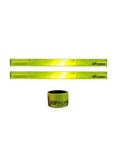 Force Fosforlu Kol Paça Bandı 38Cm Neon Yeşi Çok Renkli