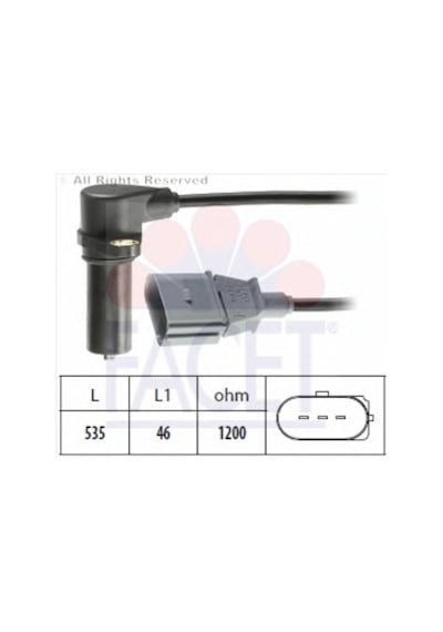 Vw Ibıza 3 1.9 Tdı Agr Alh 99-02 Krank Devir Sensörü 038907319F