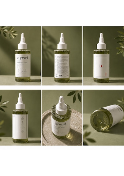 Ryosei Matcha Yüz Toniği 200 Ml Matcha & Pirinç Özlü Niacinamide + Salisilik Asit Japon Formüllü