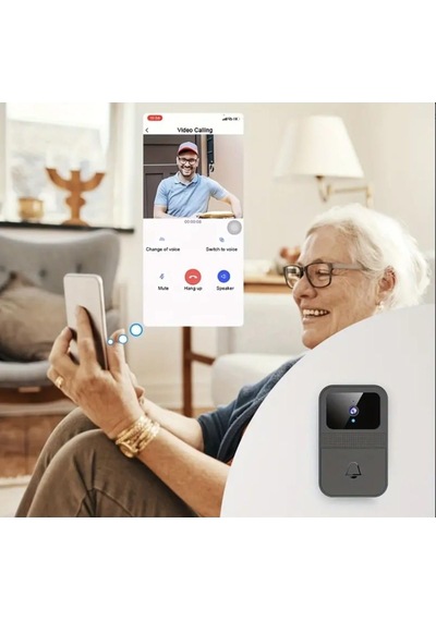 Sightzer D9 Kablosuz Görüntülü Kapı Zili Hd 1080p Akıllı Kapı Zili Kamera Kablosuz Kapı Zili Kamera Tycu09tj1n1