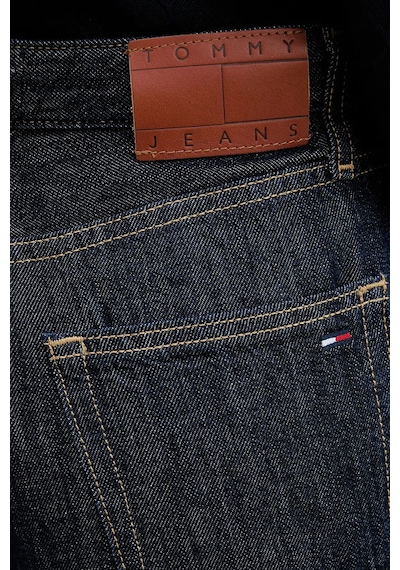 Tommy Jeans Pamuklu Yüksek Bel Geniş Paça Jean Kadın Kot Pantolon Dw0dw23093 1bk Mavi