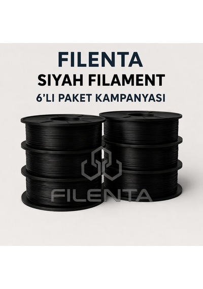 Siyah Pla Premium Filmanet 6'lı Set