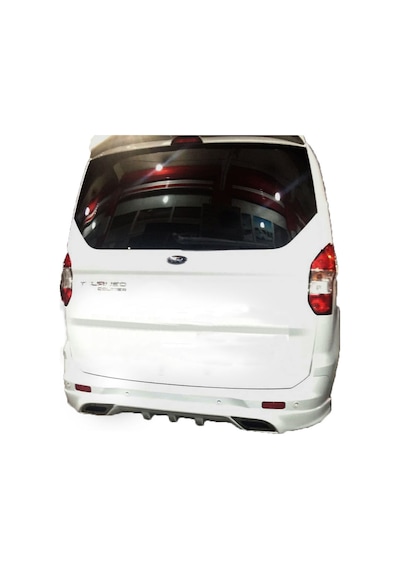 Ford Courier Difüzörlü Arka Tampon Eki Karlık Boyalı