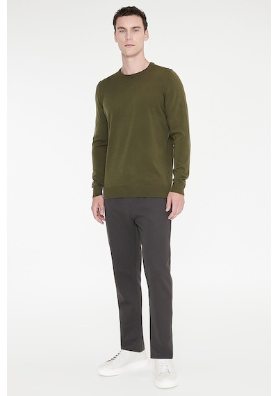 AC&Co / Altınyıldız Classics Erkek Kahverengı Pamuklu Standart Fit Normal Kesim Beli Lastikli Diagonal Desenli Örme Pantolon Kahverengi AC&Co / Altınyıldız Classics Erkek Kahverengı Pamuklu Standart Fit Normal Kesim Beli Lastikli Diagonal Desenli Örme Pantolon Kahverengi