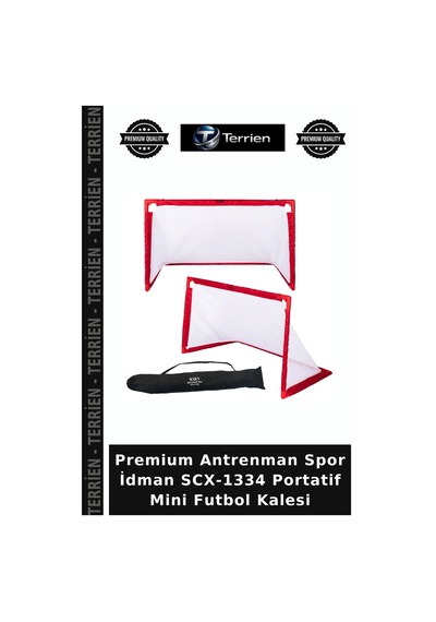 Premium Antrenman Spor İdman Scx-1334 Portatif Mini Futbol Kalesi Belirtilmemiş