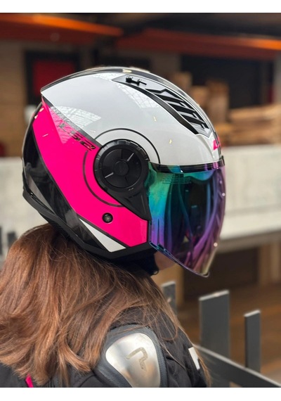 Ls2 Aırflow 2 Cover Beyaz-pembe Kask Beyaz Pembe