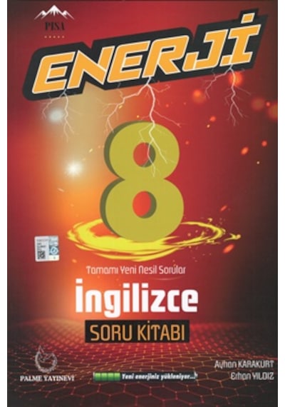 Palme 8. Sınıf Enerji İngilizce Soru Kitabı