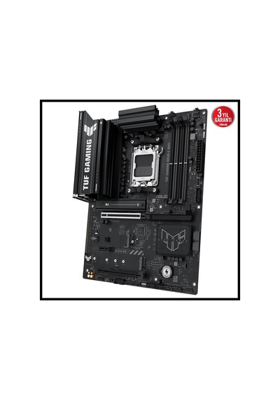 Asus Tuf Gamıng B850-e Wıfı, 4xddr5, 3x M.2, Hdmı, Dp, Type-c, Wi-fi 6e, Bluetooth V5.3, Am5 Soket G