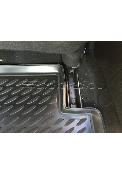 Renault Fluence Havuzlu Paspası 3D Siyah Klipsli