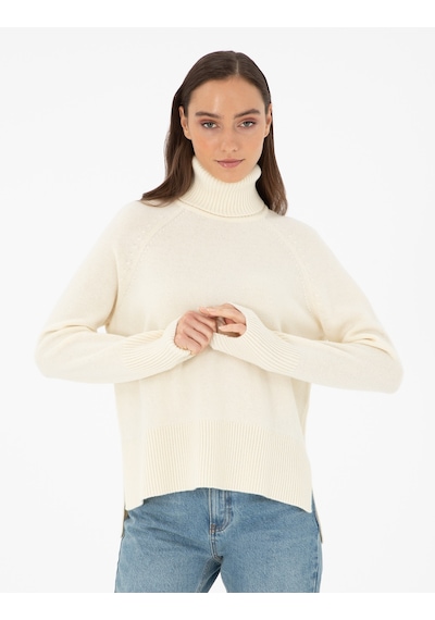 Pierre Cardin Kadın Ekru Kazak /triko 50296491-vr019 Ekru