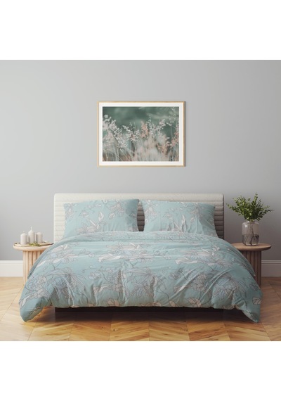 Cotton Collection Çift Kişilik Nevresim Takımı Liora Çok Renkli