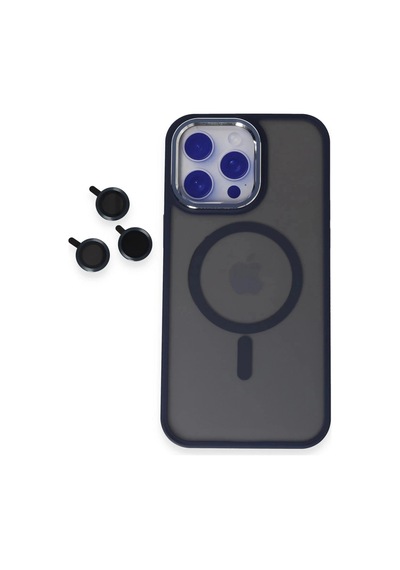 Joko Apple Uyumlu iPhone 15 Pro Max Winner Magsafe Kapak - Lacivert Çok Renkli