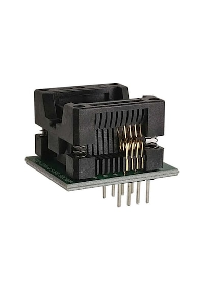 200 Mil Smd Soic8 Sop8 So8 To Dip8 Yaylı Soket Adaptör Eeprom Flash Programlayıcı 200mil