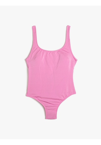 Koton Basic Mayo U Yaka Kaplı Pembe 3sak20119bm