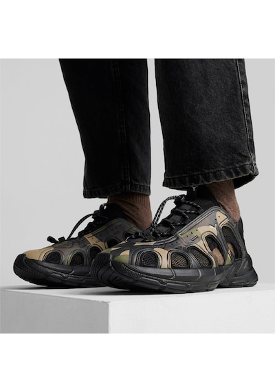 Puma Velo Camo Unisex Sandalet Siyah