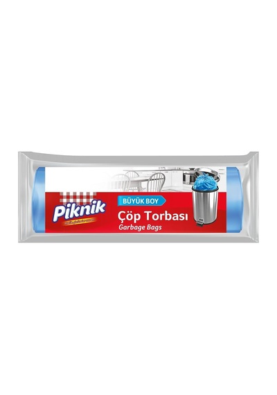 Çöp Torbası Ekonomik Büyük 65x80 Cm 10 Adet 2084