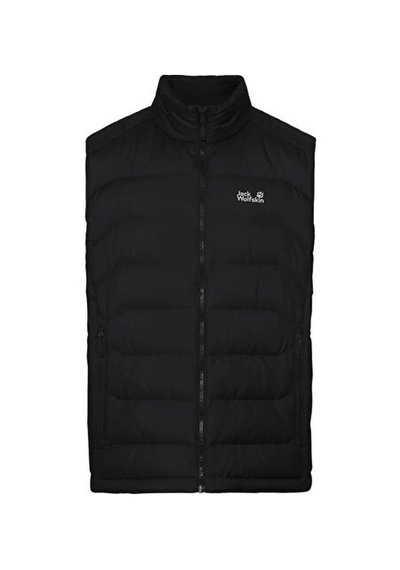 Jack Wolfskin Wıld Pass Down Vest M Rds Erkek Outdoor Yelek A66300-6000 Siyah