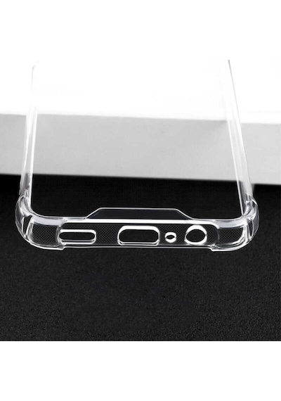 Zore Samsung Galaxy Uyumlu A04s Kılıf Omsy Nitro Anti Shock Silikon - Renksiz