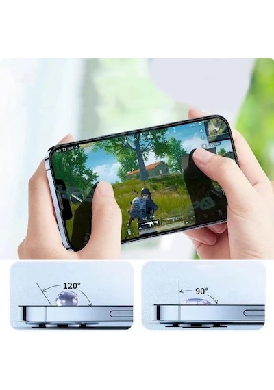 Apple Uyumlu   iPhone 13 - 13 Pro - 14 Anti Statik Ekran Koruyucu Cam