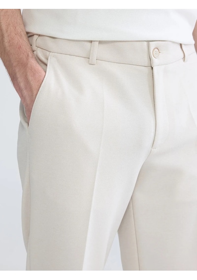 Lc Waikiki Bej Dar Kalıp Erkek Chino Pantolon