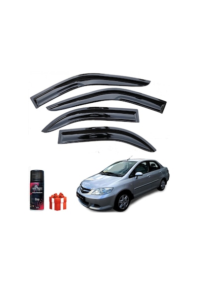Honda City Mügen Cam Rüzgarlığı 2006-2009 Arası 4 Lü Takım+koku