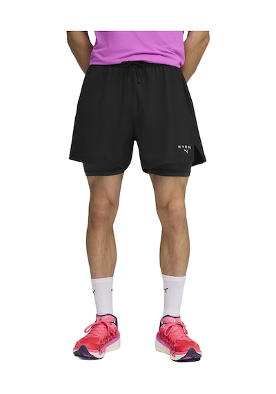 Puma X Hyrox Dryelite 2in1 Erkek Siyah Antrenman Şort 52856601