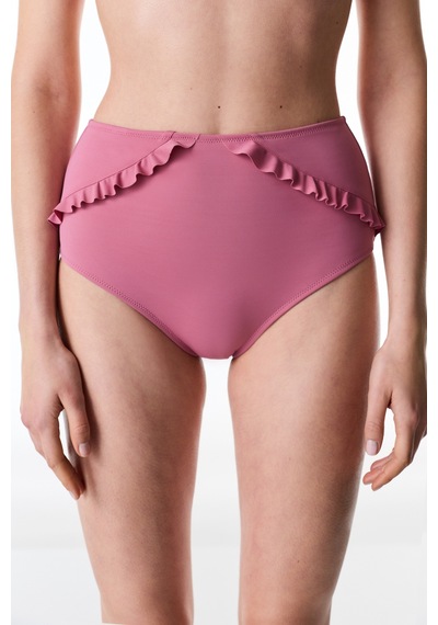 Penti Gül Pembesi New High Ruffle Bikini Altı