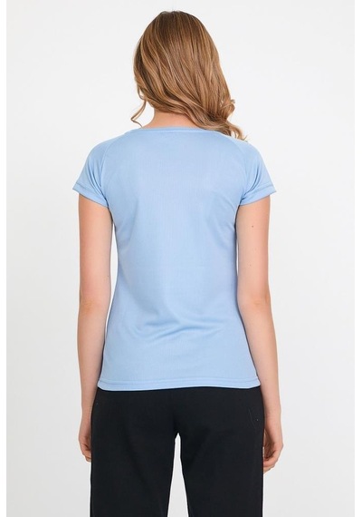 Slazenger Kadın Tişört Relax Kadın T-Shirt A.Mavi