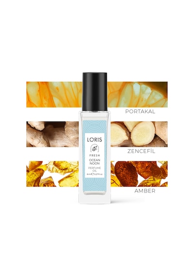 Loris Ocean Noon 8 ML Unisex Parfüm Yağı Natural Oil Fresh