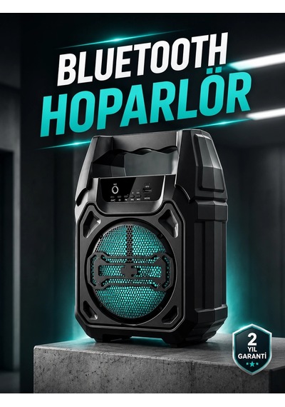 Hubrendy  Kablosuz 6.5 İnç Tws Bluetooth Hoparlör