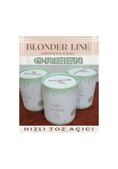 Yüksek Performanslı Hızlı Toz Saç Açıcı Yeşil 1 Kg X 3 Adet Yüksek Performanslı Hızlı Toz Saç Açıcı Yeşil 1 Kg X 3 Adet