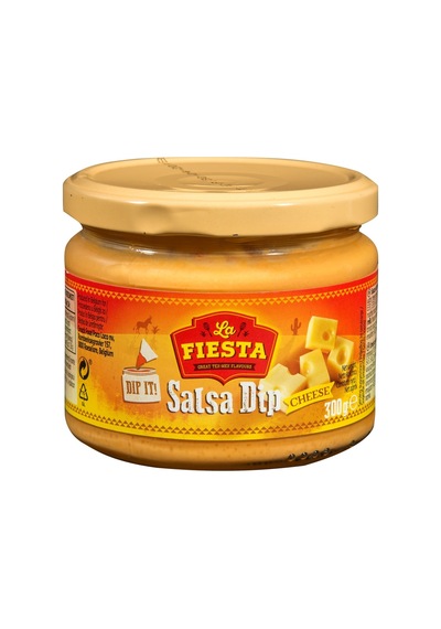 La Fiesta Çedar Sos 300g - Jalapeno Biberli Dip Sos 2'li Ekonomik Paket - 2 Adet Tarı