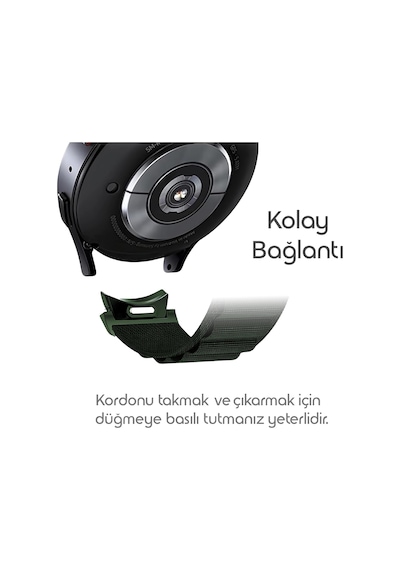 Lexroo Yeni Nesil Bağlantı Alpine Loop 20mm Kordon Samsung Uyumlu İle Uy