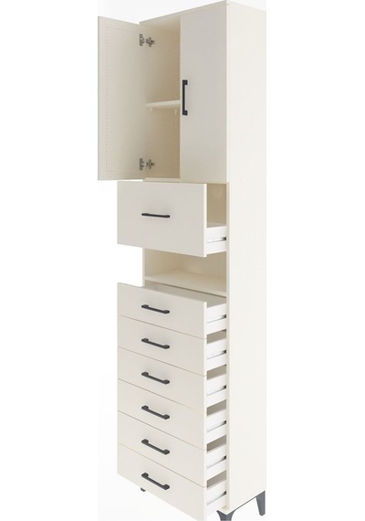 Arges Dolap 3 Raflı 6 Çekmeceli 2 Kapaklı 60x30x243 Aytaşı-aytaşı Aytası Arges Dolap 3 Raflı 6 Çekmeceli 2 Kapaklı 60x30x243 Aytaşı-aytaşı Aytası