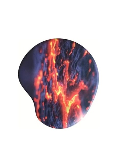 Oval Baskılı Bilek Destekli Kum Desen Tip Kaymaz Taban Optik Bilgisayar Notebook Mouse Pad Maus Pad Magma