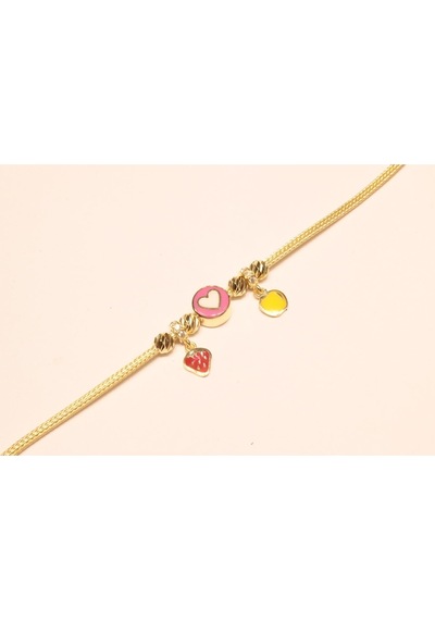 Altın Charm Çocuk Künyesi Guler1002694 Sarı Altın