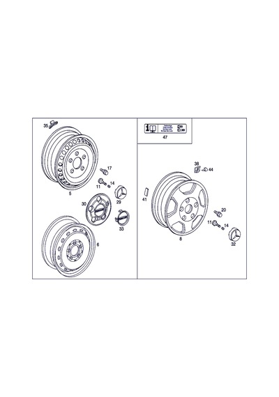 Bijon W460/w463/w901/w902/w903 50 Adet