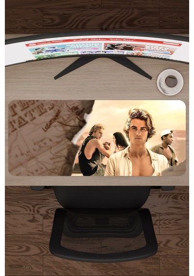Outer Banks V1 70x30 Xl Gaming Kauçuk Kaymaz Taban Mouse Pad Fare Altlığı
