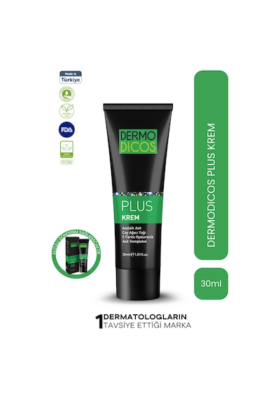 Tto Dermodicos Plus Gece Kremi 30 Ml Akne ve Leke Karşıtı Çay Ağacı Yağlı (%20 Azelaik Asit)