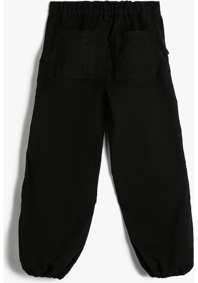 Koton Paraşüt Kot Pantolon Pamuklu Beli Lastikli Cepli - Parachute Jean Siyah 4skg40032ad 4SKG40032AD999 Siyah Koton Paraşüt Kot Pantolon Pamuklu Beli Lastikli Cepli - Parachute Jean Siyah 4skg40032ad 4SKG40032AD999 Siyah