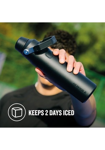 Aerolight Iceflow İçecek Şişesi, 0.60 Litre, Siyah Açık Beyaz