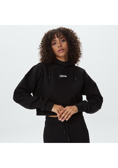 United4 Unıted4 Kadın Siyah Sweatshirtdüzuhws